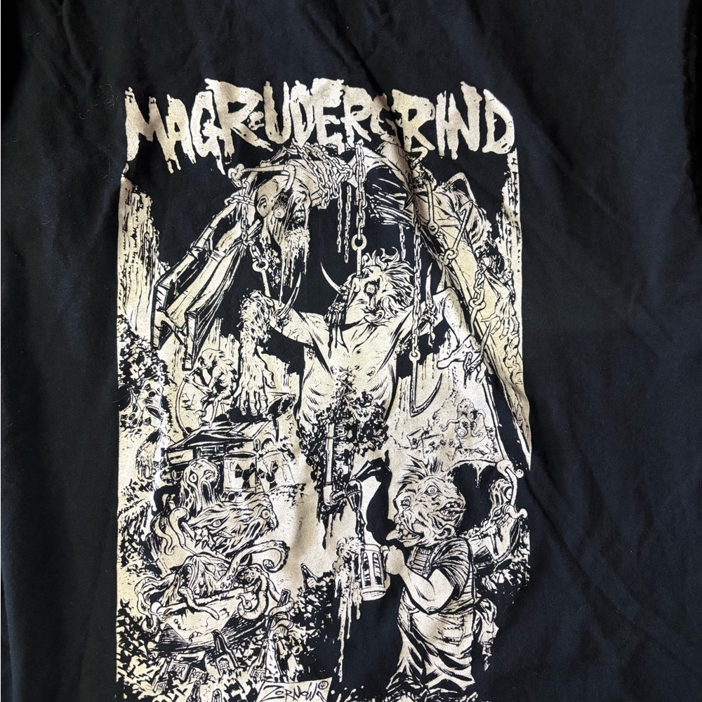 Magrudergrind Black Graphic T-Shirt